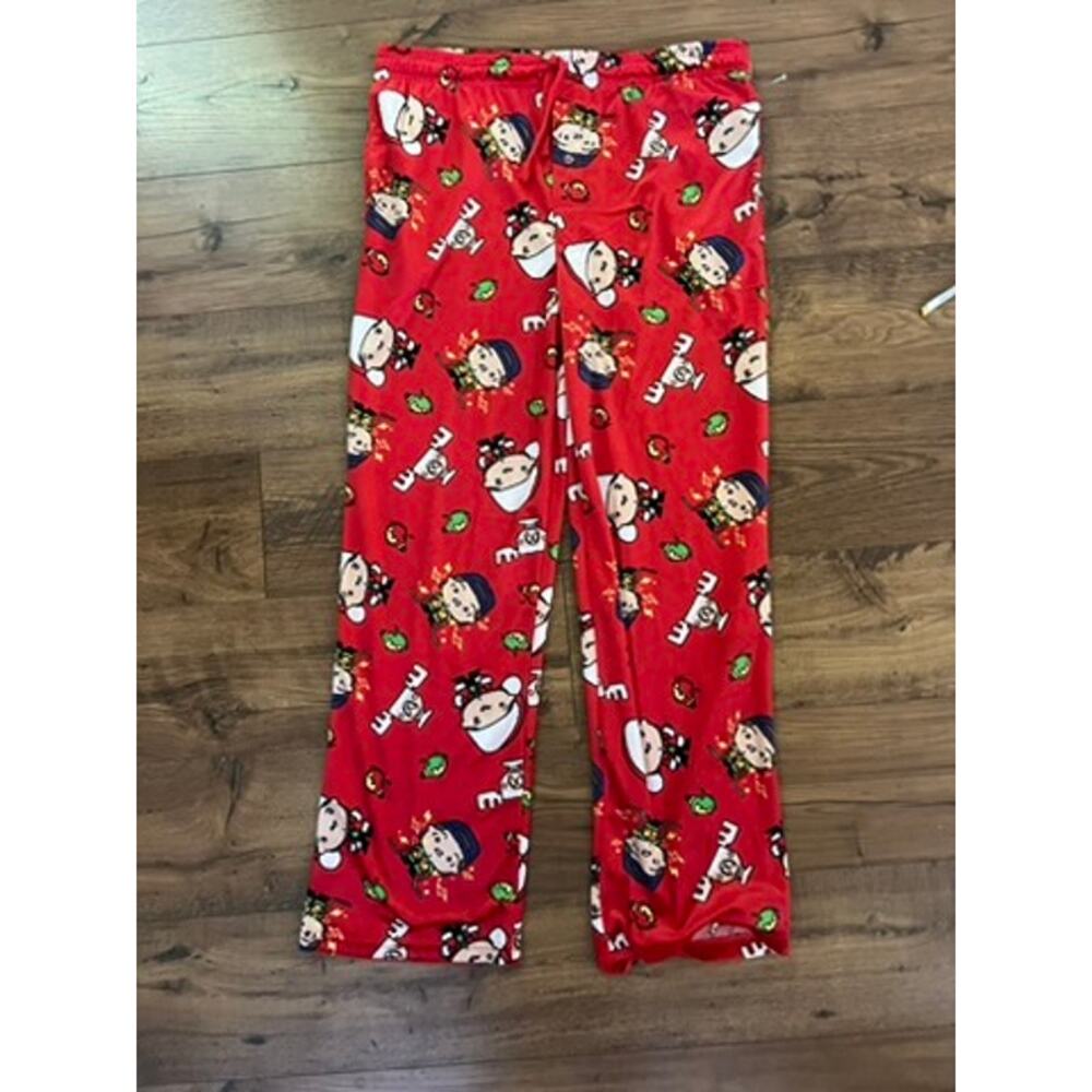 Men's Christmas Vacation Fleece Pajama Pants Size 2XL